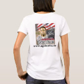 Soldaat Music (ACU SGT LOGO) Dames T-shirt (Achterkant)