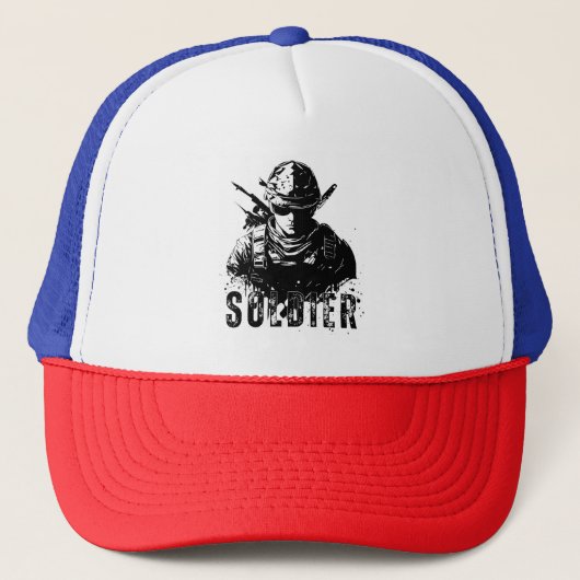 Soldaat"-Pet Trucker Pet (Voorkant)