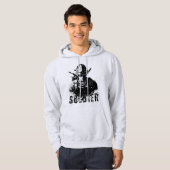 Soldaat Print Hoodie (Voorkant volledig)