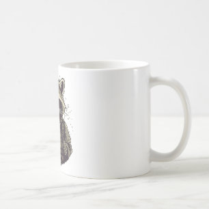 Soldaat Raccoon leger militaire wasbeer Koffiemok