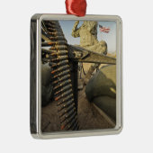 Soldaat scouts voor vijandelijke activiteit metalen ornament (Rechts)