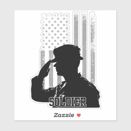 Soldaat Sticker (Vel)
