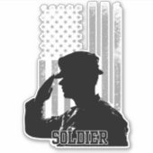 Soldaat Sticker (Voorkant)