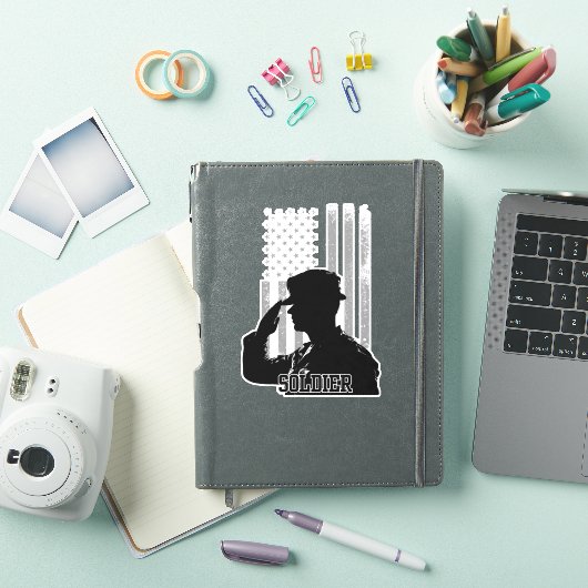 Soldaat Sticker (iPad Cover)