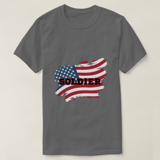 soldaat t-shirt (Design voorkant)