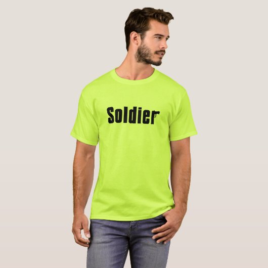 Soldaat T-shirt (Voorkant volledig)