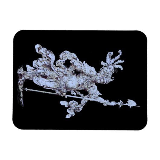 soldaat uit de 17e eeuw magneet (Horizontaal)