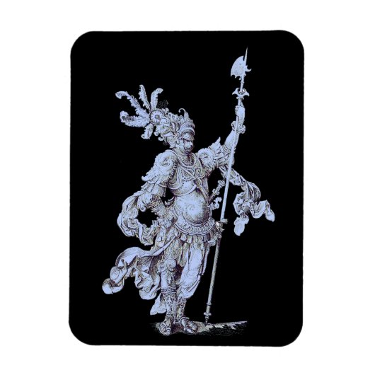 soldaat uit de 17e eeuw magneet (Verticaal)