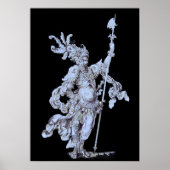 soldaat uit de 17e eeuw poster (Voorkant)