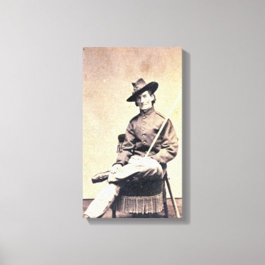 "Soldaat uit de Burgeroorlog, Frances Clalin Clayt Canvas Afdruk (Voorkant)