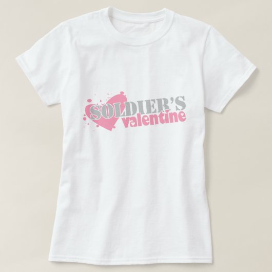 Soldaat-Valentijn T-shirt (Design voorkant)