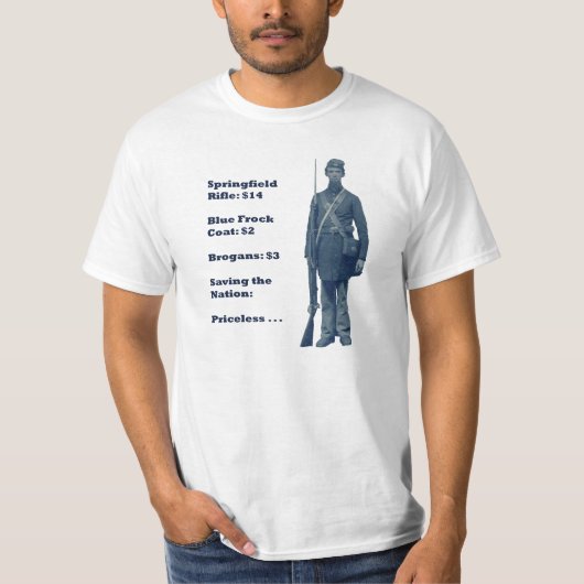 Soldaat van de burgeroorlog: Kosten van het Shirt  (Voorkant)