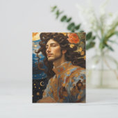 *~* Soldaat van God Planet Universe Earth AP50 C Briefkaart (Staand voorkant)