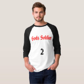Soldaat van het Gods Leger T-shirt (Voorkant volledig)