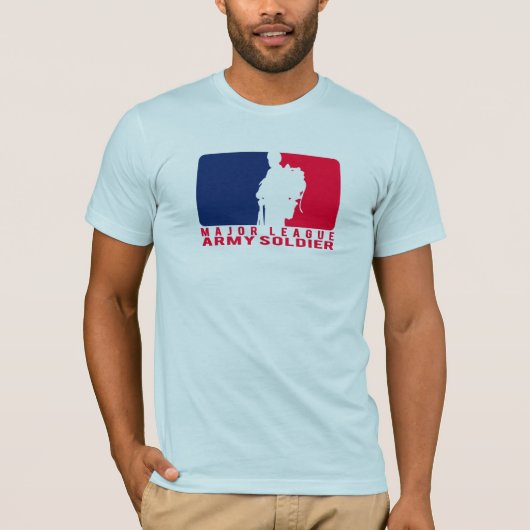 Soldaat van het Leger van Majoor T-shirt (Voorkant)