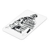 Soldaat van Jezus Christus - Christelijk Vertrouw  Magneet (Linkerzijde)