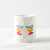 Soldaat verdedigt land militaire full us soldier g koffiemok (Center)