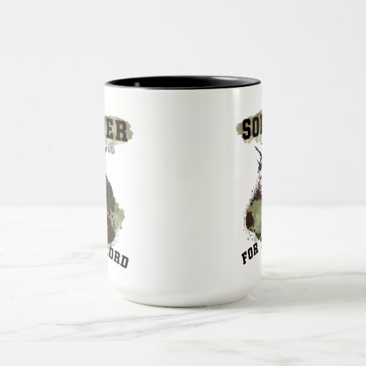 Soldaat voor de Lord Coffee Mok (Midden)