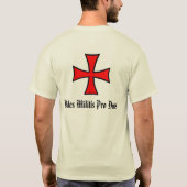 Soldaat voor God Templars shirt (Achterkant)
