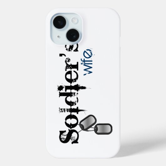 Soldaat vrouw Case-Mate iPhone case (Achterkant)