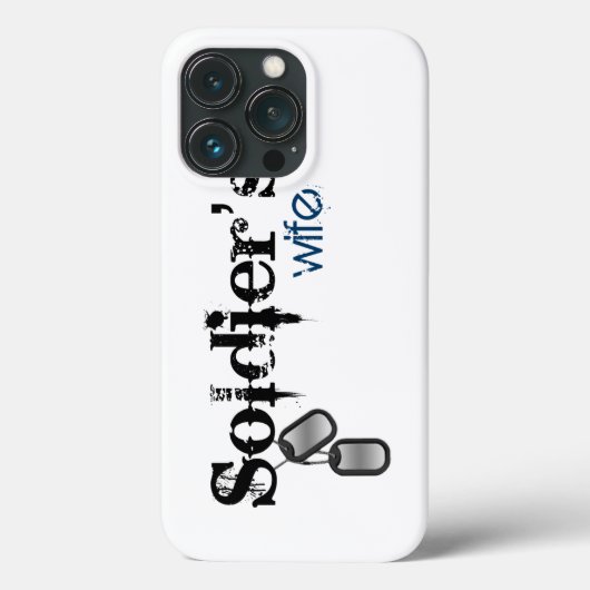 Soldaat vrouw Case-Mate iPhone case (Achterkant)