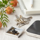 soldaat zet vijandelijke troepen in sleutelhanger (Zijkant)