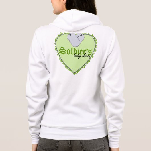Soldaat's Lucky Charm Hoodie (Achterkant)