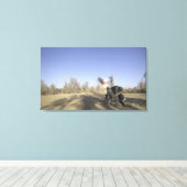 soldaten 2 canvas afdruk (Insitu (Houten vloer))