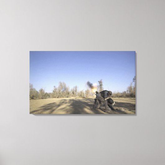 soldaten 2 canvas afdruk (Voorkant)