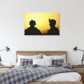 soldaten 2 canvas afdruk (Insitu (Slaapkamer))