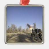 soldaten 2 metalen ornament (Voorkant)