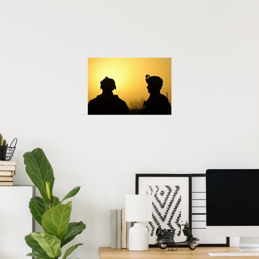 soldaten 2 poster (Thuiskantoor)