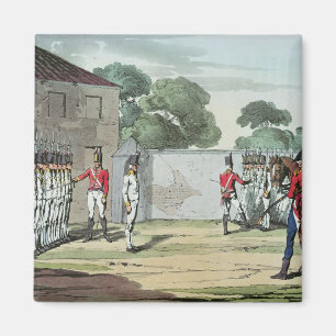 Soldaten boren, 1807 magneet