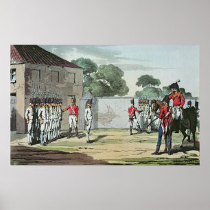 Soldaten boren, 1807 poster
