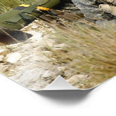 soldaten die een FGM-148 Javelin ontslaan Foto Afdruk (Hoek)