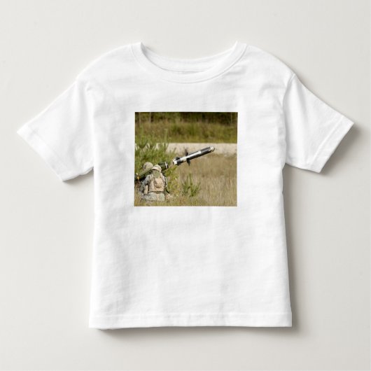 soldaten die een FGM-148 Javelin ontslaan Kinder Shirts (Voorkant)