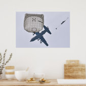 Soldaten die vluchten uitvoeren poster (Keuken)