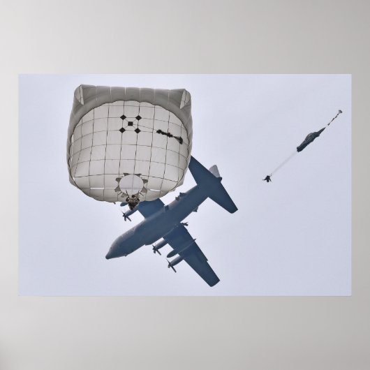 Soldaten die vluchten uitvoeren poster (Voorkant)