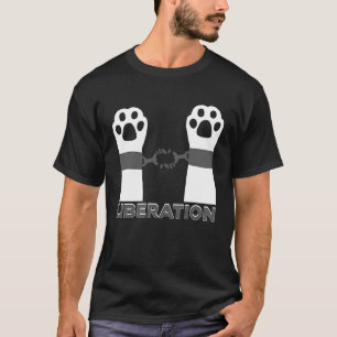 Soldaten die vrij zijn van koele dieren en dieren t-shirt