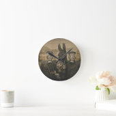 Soldaten Donkey en gasmaskers Ronde Klok (Huis)