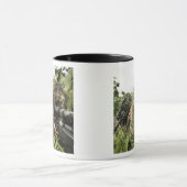 Soldaten gekleed in ghillie pakken mok (Midden)