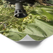 Soldaten gekleed in ghillie pakken poster (Hoek)