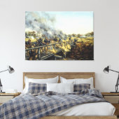 Soldaten in de zon door Donna Neary Print (Insitu (Slaapkamer))
