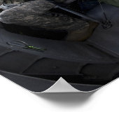 soldaten letten op gevaren poster (Hoek)