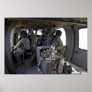 soldaten letten op gevaren poster