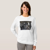 soldaten letten op gevaren t-shirt (Voorkant volledig)