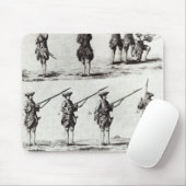 Soldaten met bajonetten muismat (Met muis)