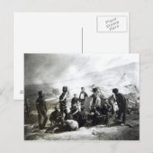 Soldaten op de Krim, c.1855 Briefkaart (Voorkant / Achterkant)