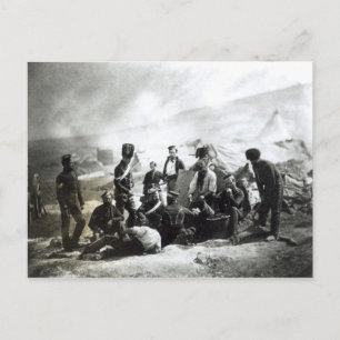 Soldaten op de Krim, c.1855 Briefkaart