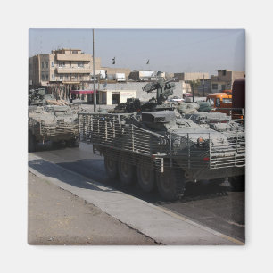 soldaten patrouilleren magneet